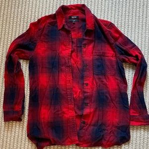 Madewell Women’s Medium Classic Flannel shirt